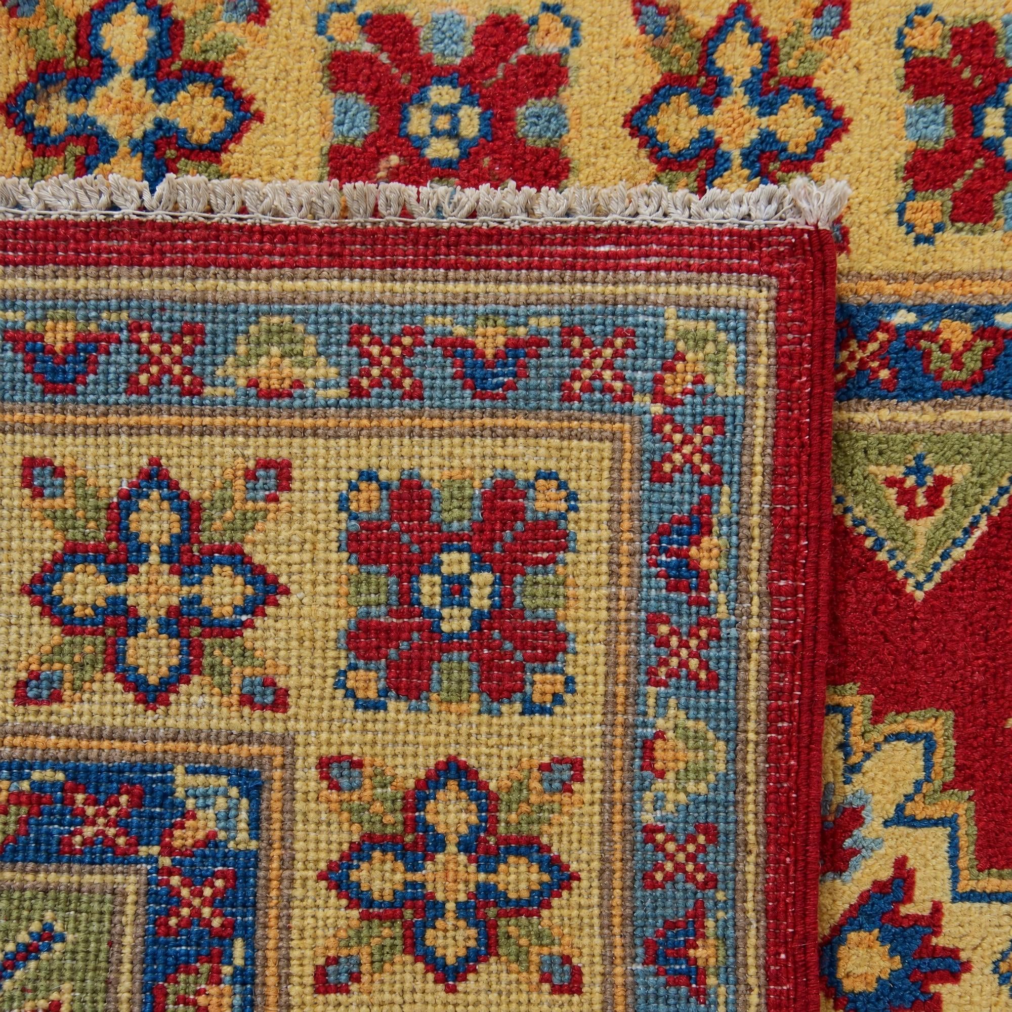 80cm x 120cm Hand Knotted Kazak Rug