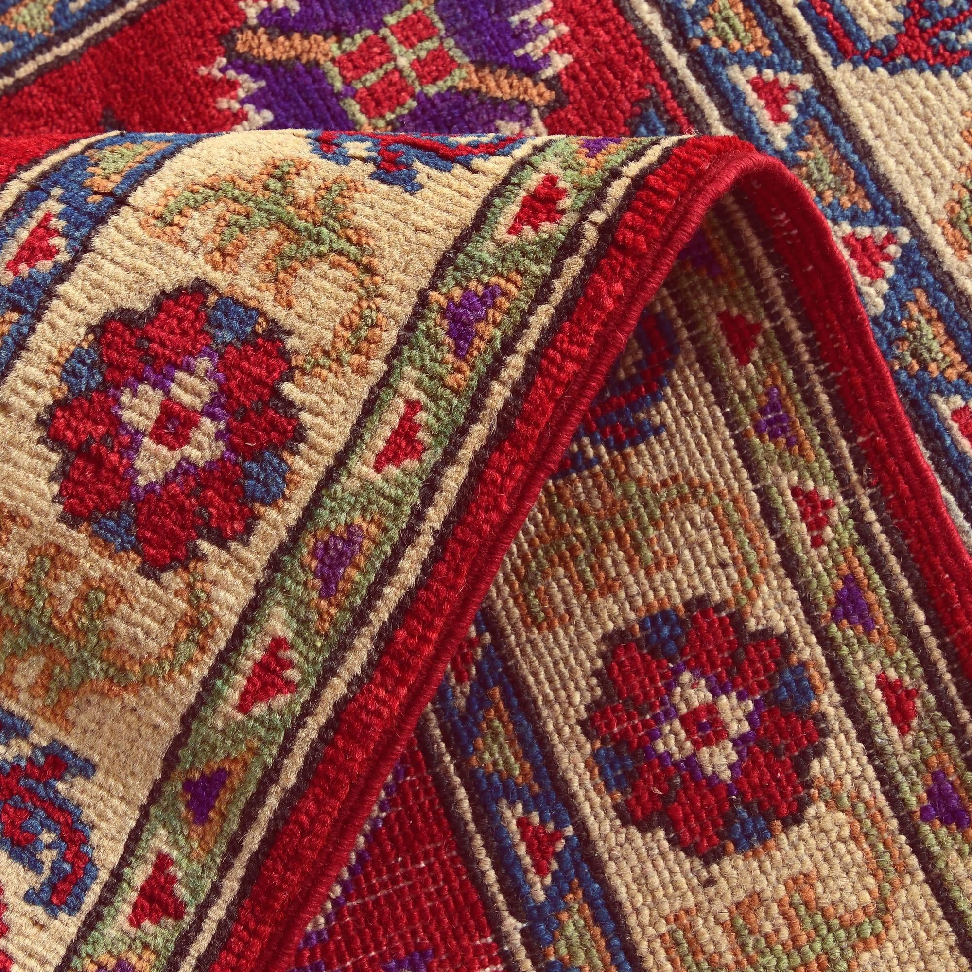 2' 8 x 4' 2 Hand Knotted Kazak Rug