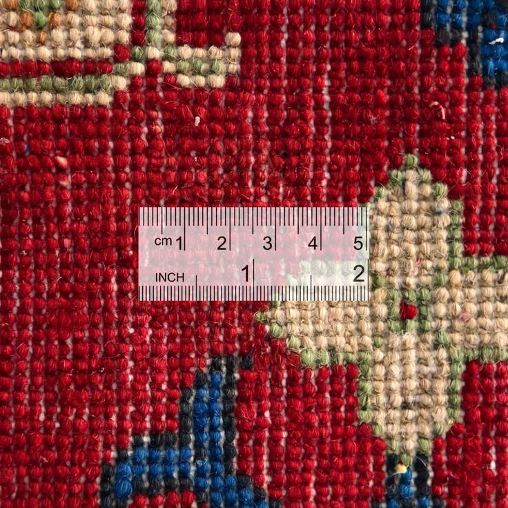 Detail image of 2' 8 x 4' 2 Hand Knotted Kazak Rug
