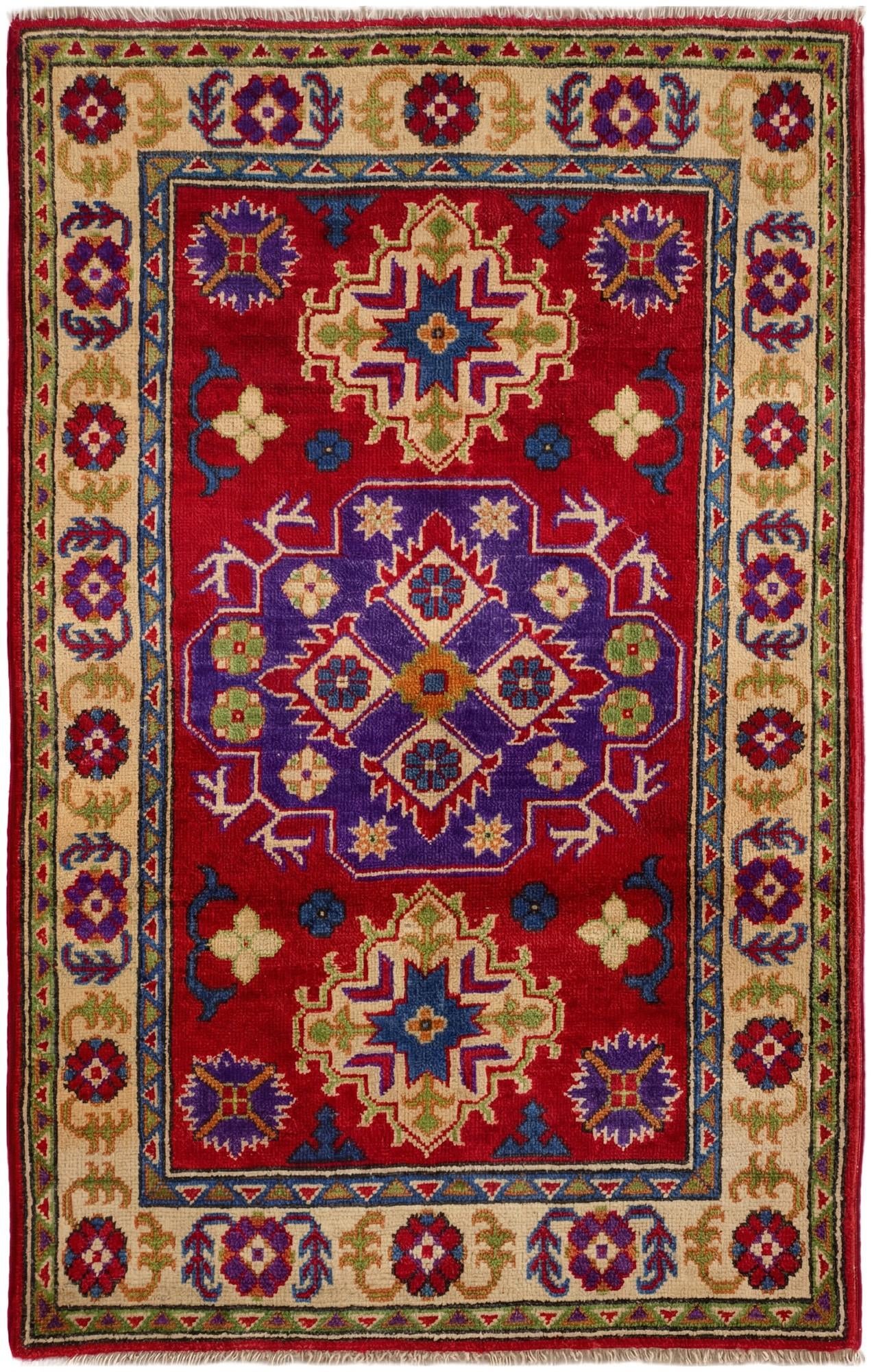 2' 8 x 4' 2 Hand Knotted Kazak Rug
