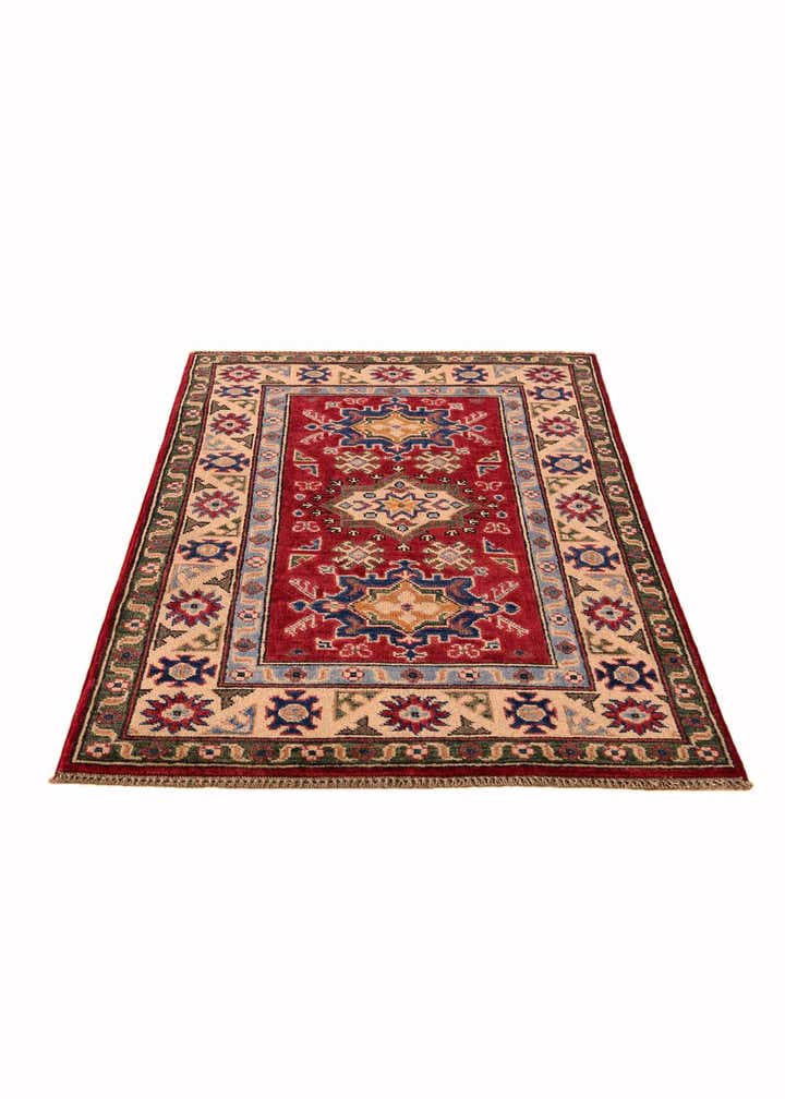 2' 9 x 4' 2 Hand Knotted Kazak Rug