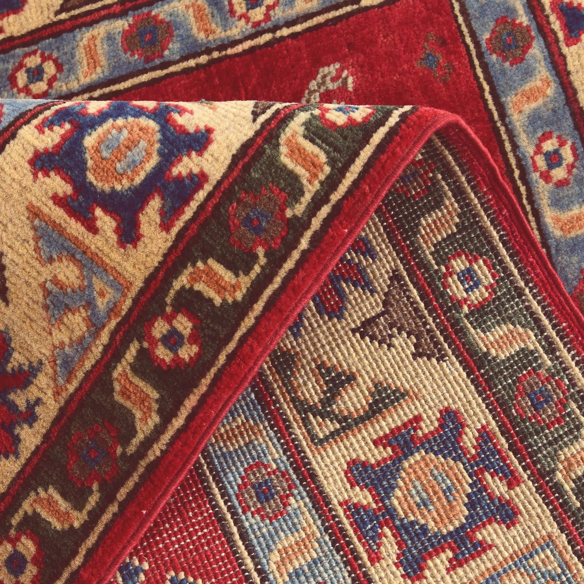2' 9 x 4' 2 Hand Knotted Kazak Rug