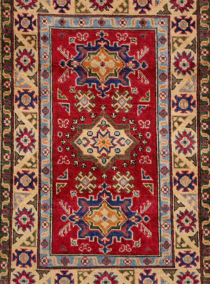 2' 9 x 4' 2 Hand Knotted Kazak Rug