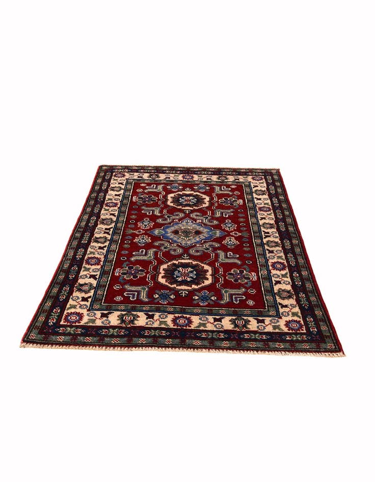 Detail image of 2' 7 x 4' 2 Hand Knotted Kazak Rug