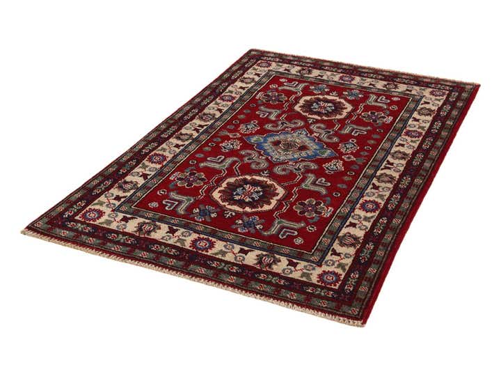2' 7 x 4' 2 Hand Knotted Kazak Rug
