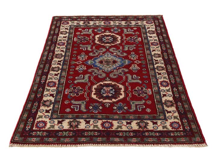 2' 7 x 4' 2 Hand Knotted Kazak Rug