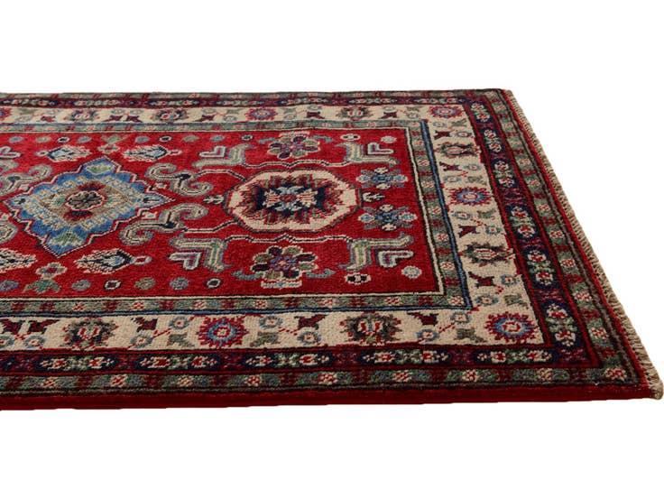 Detail image of 2' 7 x 4' 2 Hand Knotted Kazak Rug
