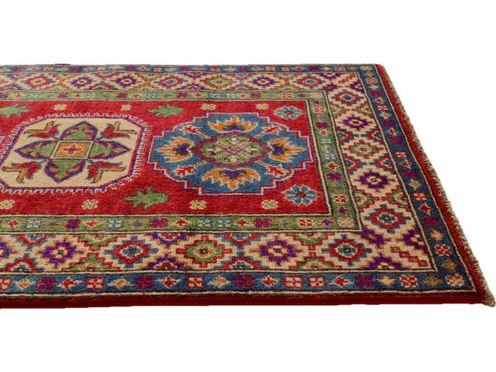 2' 8 x 4' 1 Hand Knotted Kazak Rug