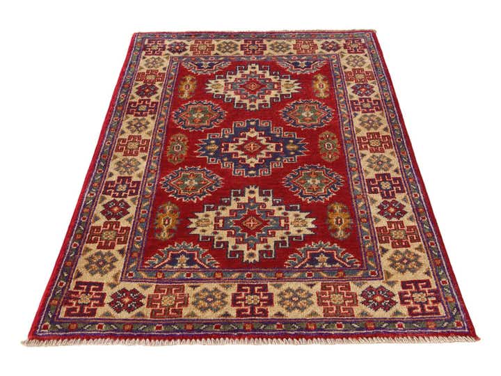 2' 6 x 3' 11 Hand Knotted Kazak Rug