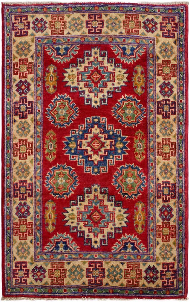 2' 6 x 3' 11 Hand Knotted Kazak Rug
