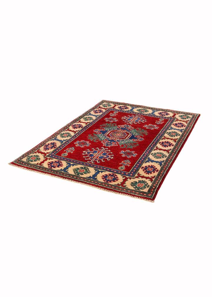 2' 10 x 4' Hand Knotted Kazak Rug