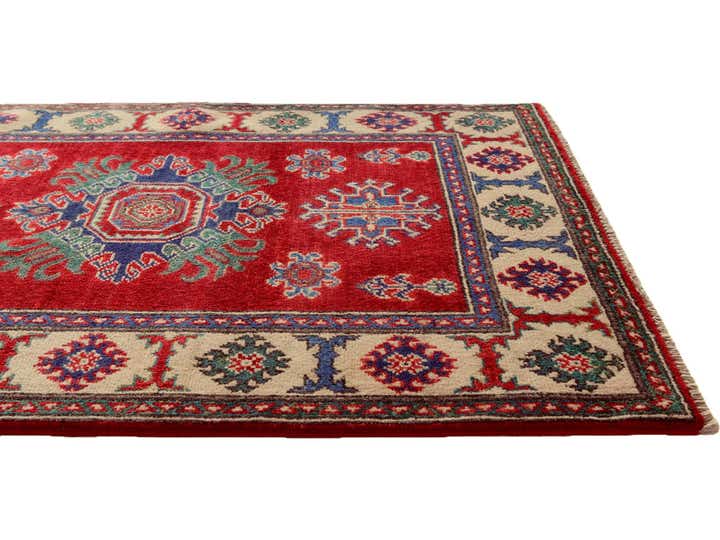 2' 10 x 4' Hand Knotted Kazak Rug