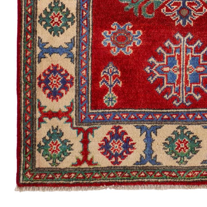 2' 10 x 4' Hand Knotted Kazak Rug