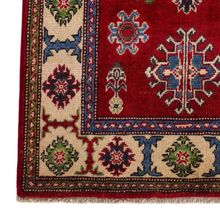 2' 7 x 4' 2 Hand Knotted Kazak Rug