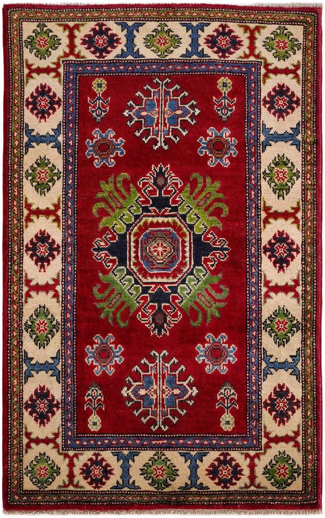 2' 7 x 4' 2 Hand Knotted Kazak Rug