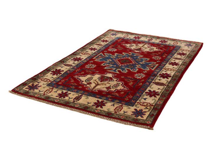 2' 7 x 3' 11 Hand Knotted Kazak Rug