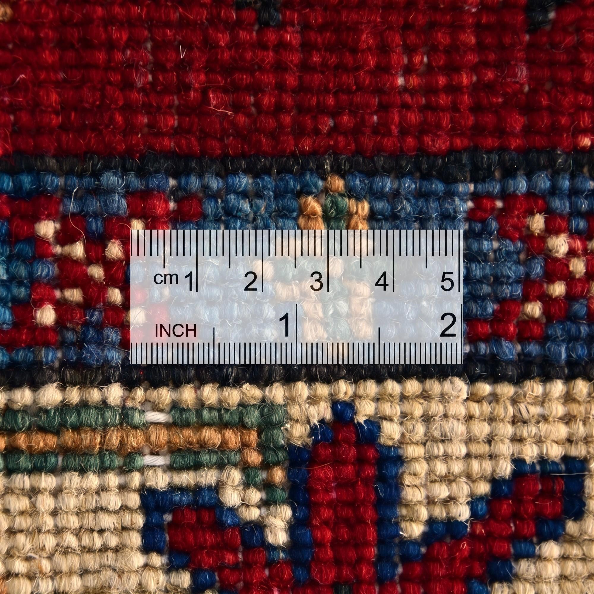 2' 7 x 3' 11 Hand Knotted Kazak Rug