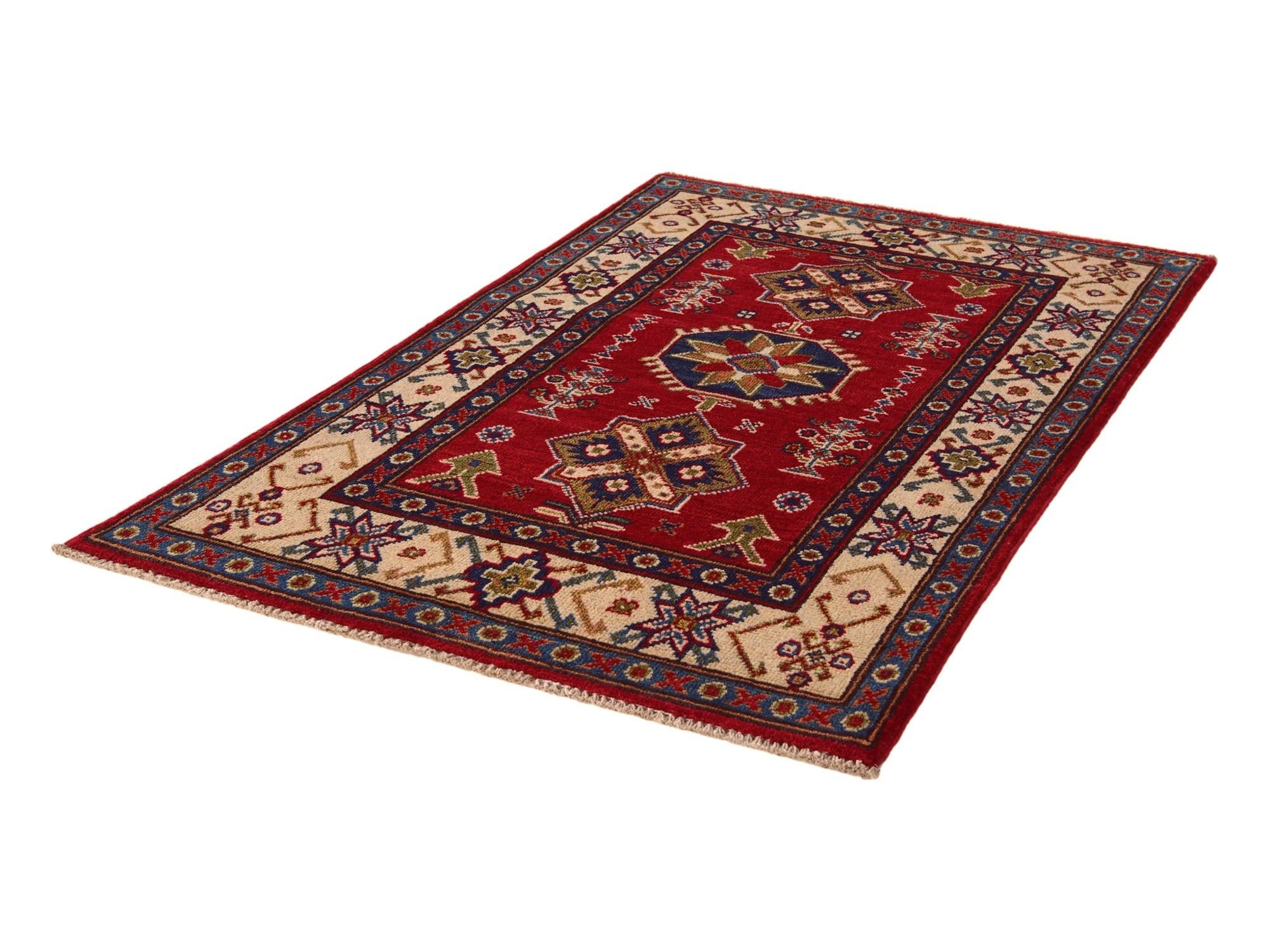 2' 8 x 4' 1 Hand Knotted Kazak Rug
