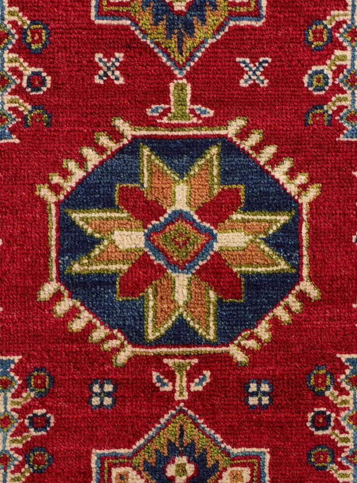 2' 8 x 4' 1 Hand Knotted Kazak Rug