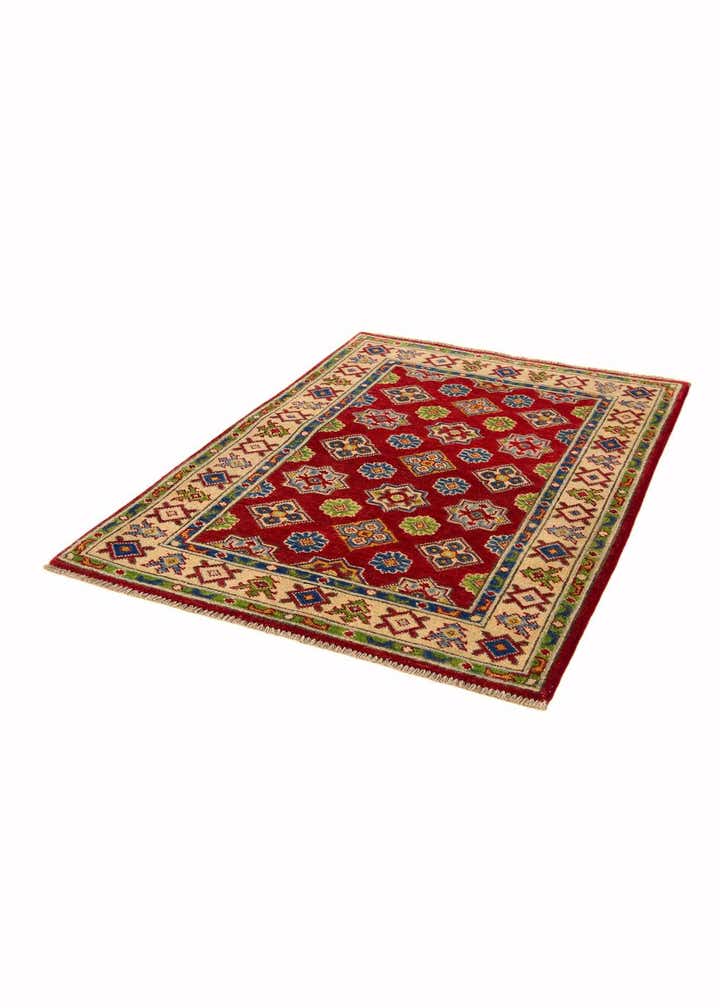2' 8 x 4' Hand Knotted Kazak Rug