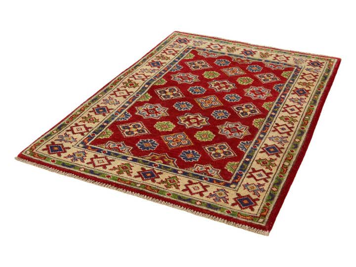 2' 8 x 4' Hand Knotted Kazak Rug