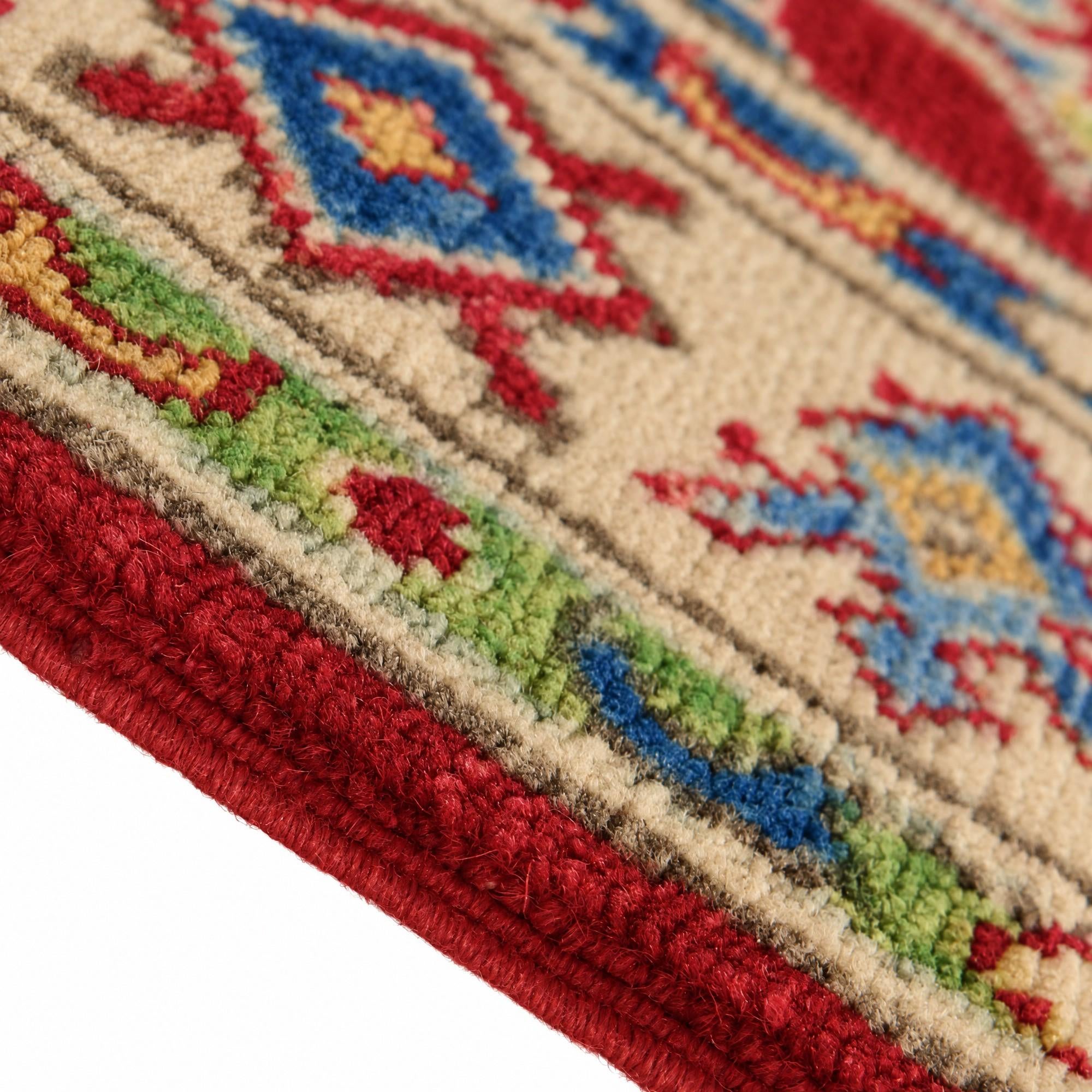 Detail image 8 of 12: 2' 8 x 4' Hand Knotted Kazak Rug
