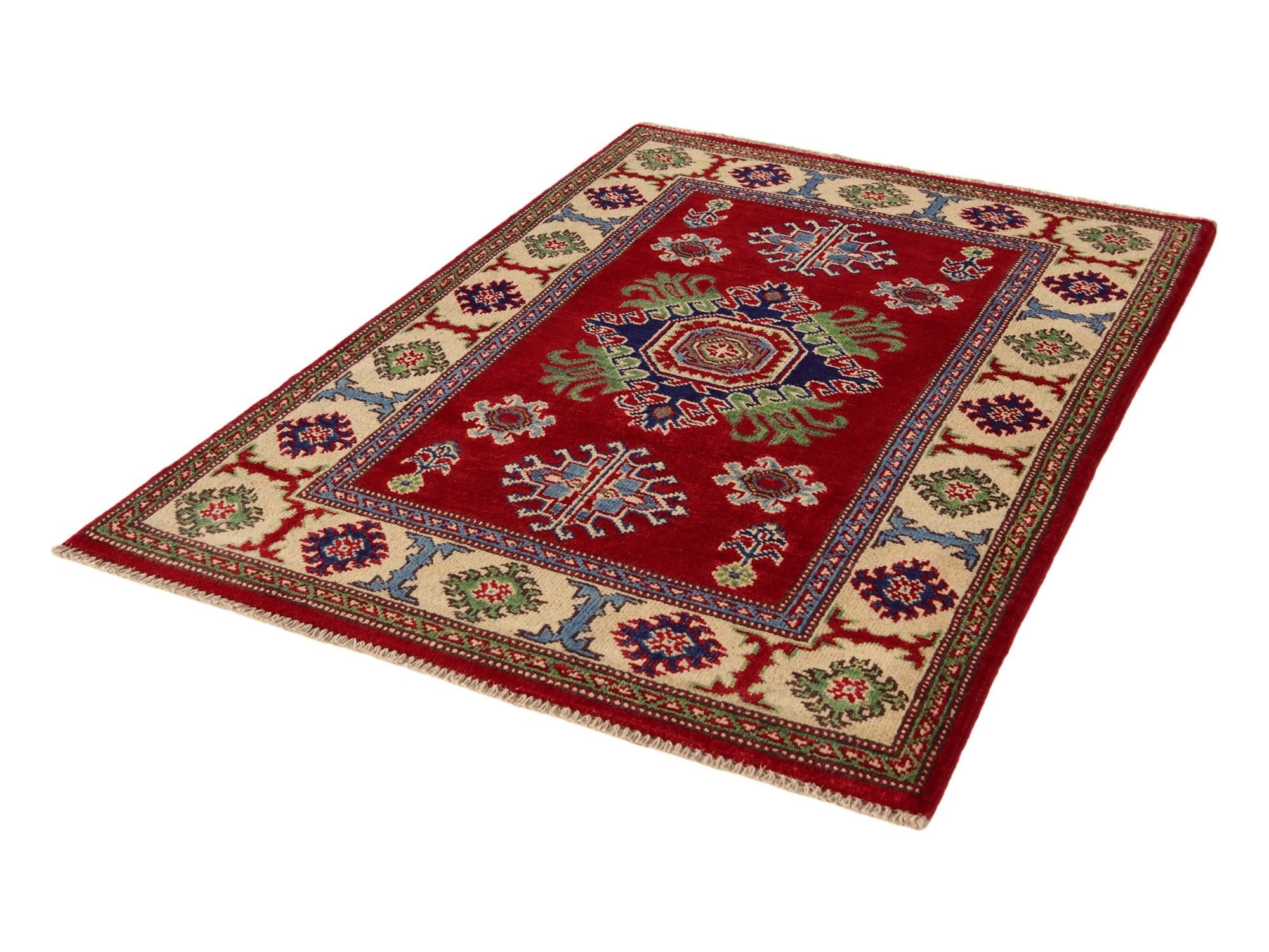 2' 10 x 4' 2 Hand Knotted Kazak Rug