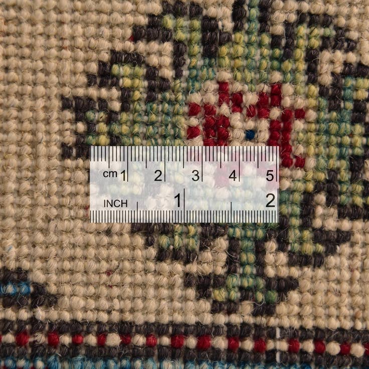 Detail image of 2' 10 x 4' 2 Hand Knotted Kazak Rug