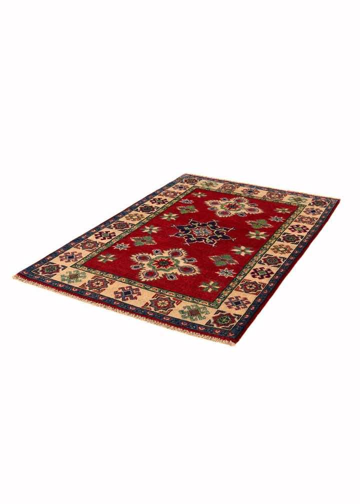 2' 9 x 4' 1 Hand Knotted Kazak Rug