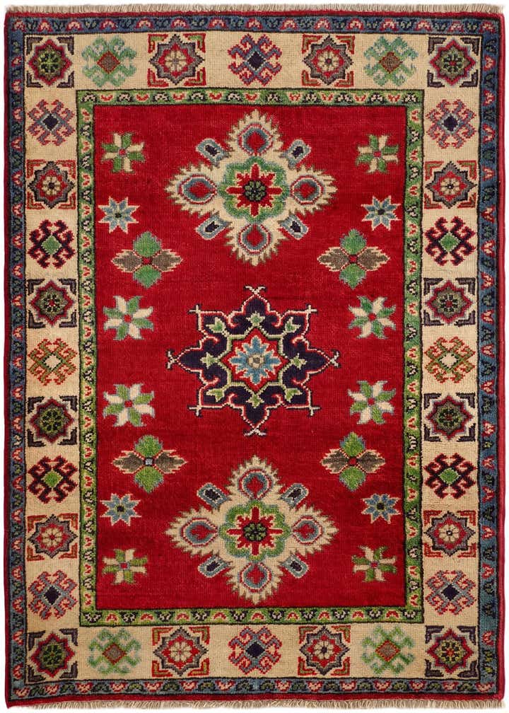 2' 9 x 4' 1 Hand Knotted Kazak Rug