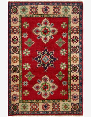 2' 9 x 4' 1 Hand Knotted Kazak Rug