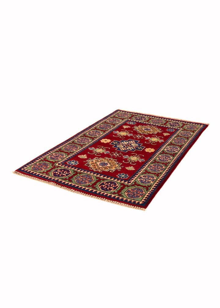 2' 7 x 4' 2 Hand Knotted Kazak Rug