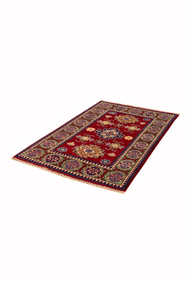 Detail image of 2' 7 x 4' 2 Hand Knotted Kazak Rug