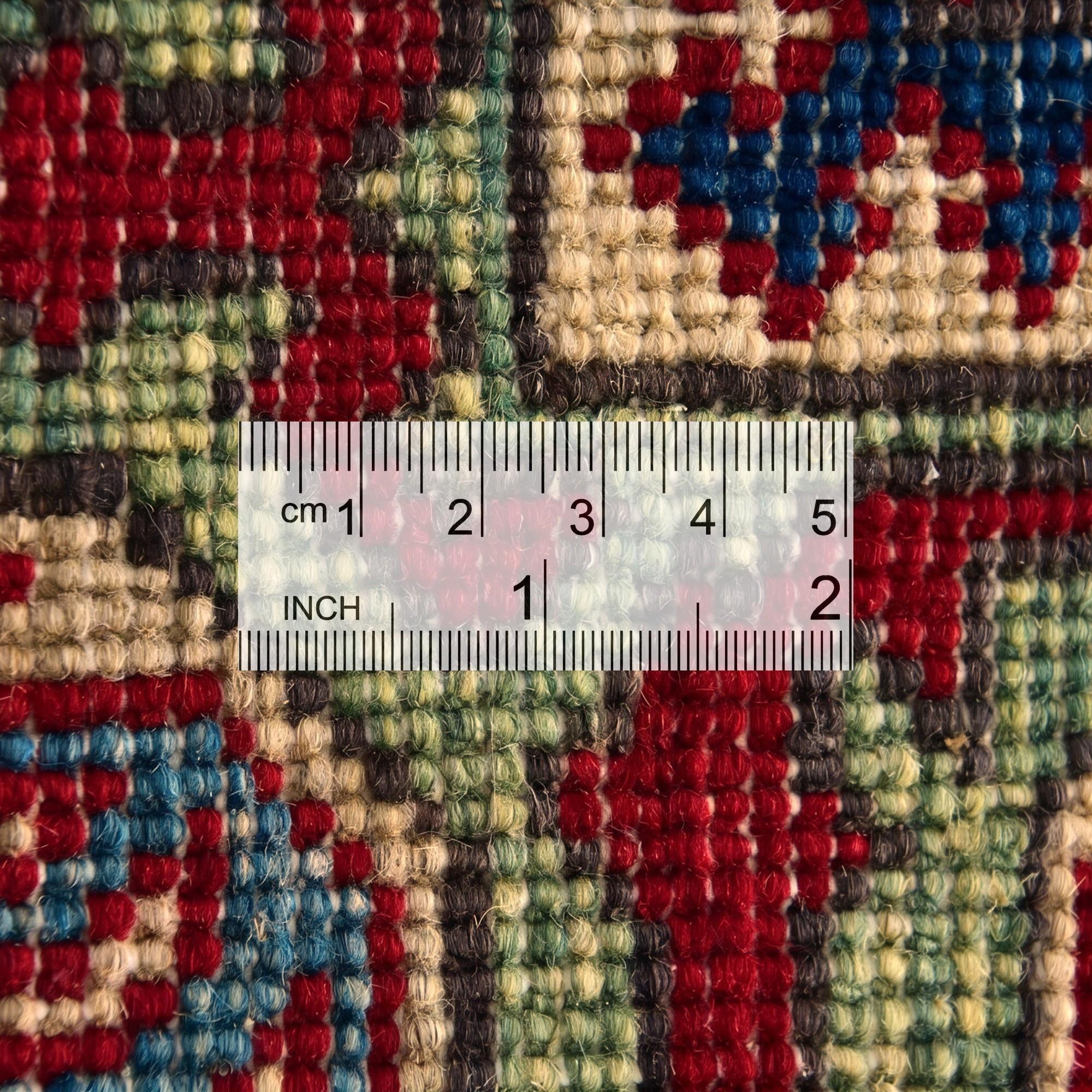 2' 7 x 4' 2 Hand Knotted Kazak Rug