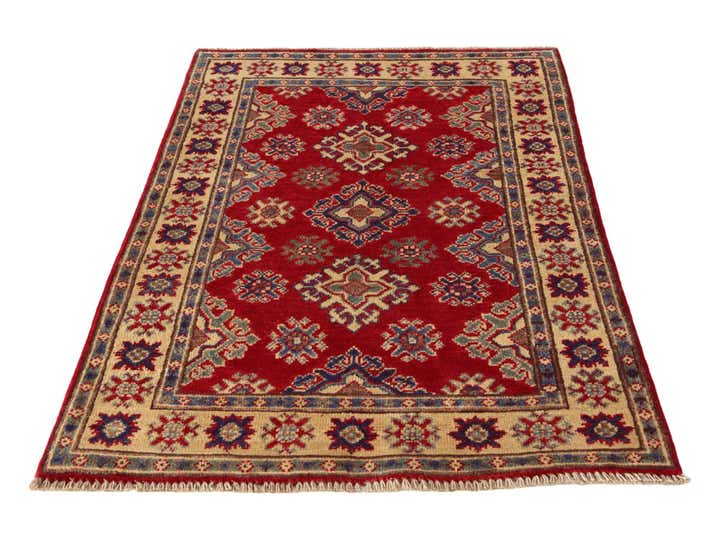 2' 8 x 4' Hand Knotted Kazak Rug