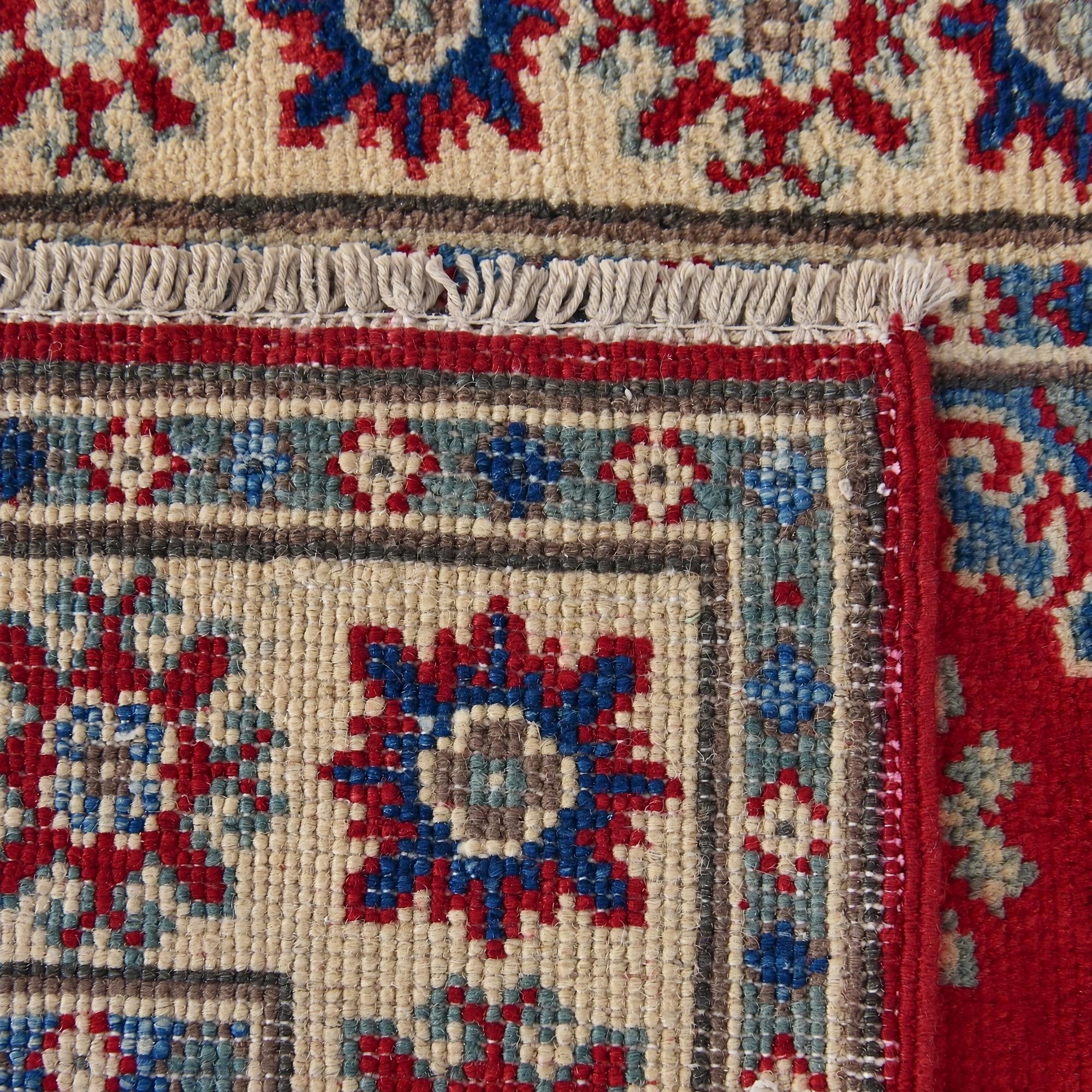 80cm x 120cm Hand Knotted Kazak Rug