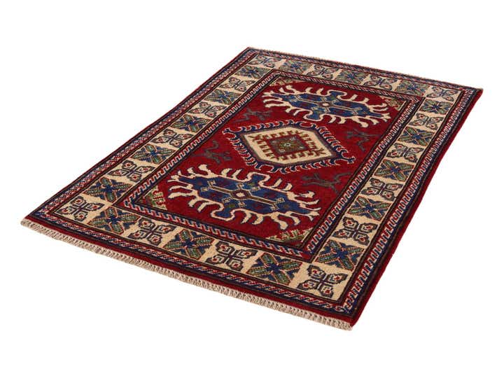 2' 8 x 4' 1 Hand Knotted Kazak Rug