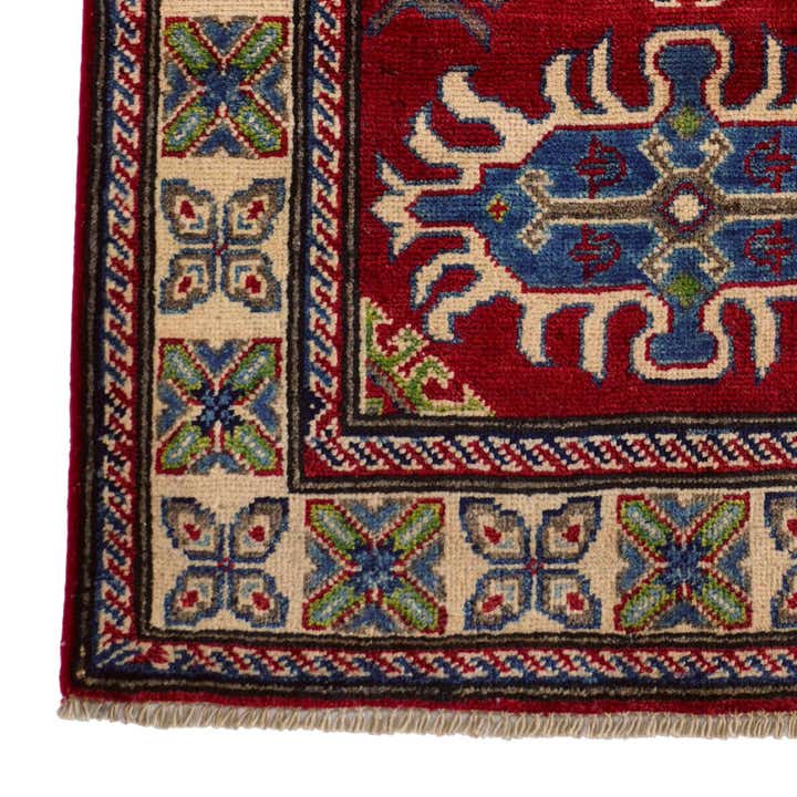 2' 8 x 4' 1 Hand Knotted Kazak Rug