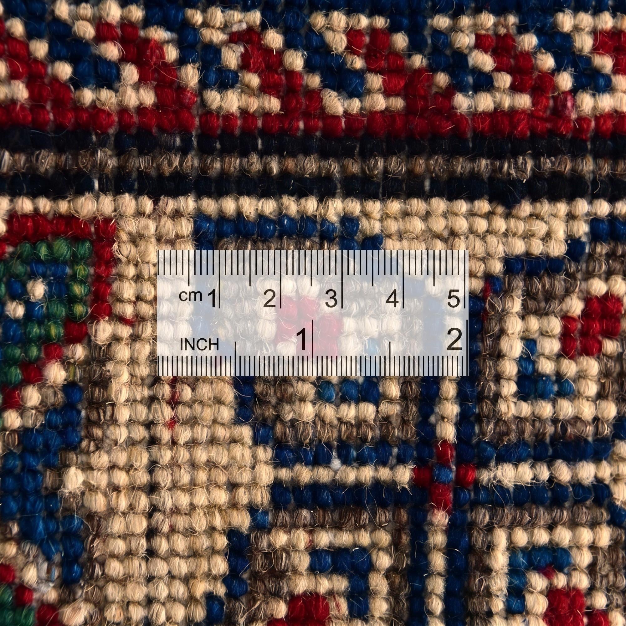 2' 8 x 4' 1 Hand Knotted Kazak Rug