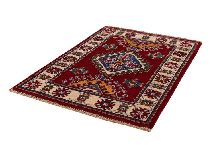 Detail image of 2' x 2' 11 Hand Knotted Kazak Rug