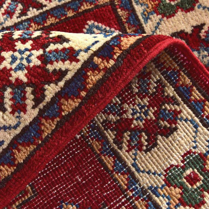 2' x 2' 11 Hand Knotted Kazak Rug