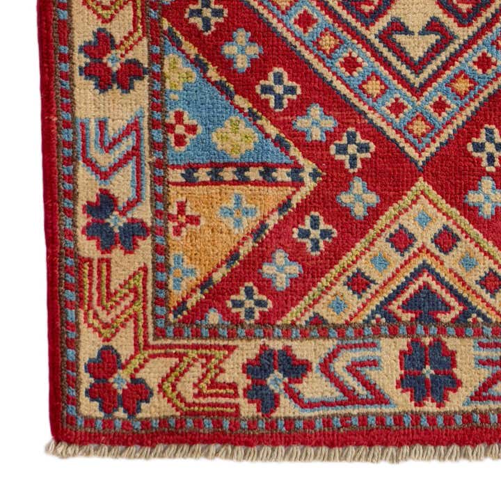2' x 2' 10 Hand Knotted Kazak Rug