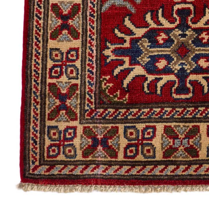 2' x 3' Hand Knotted Kazak Rug