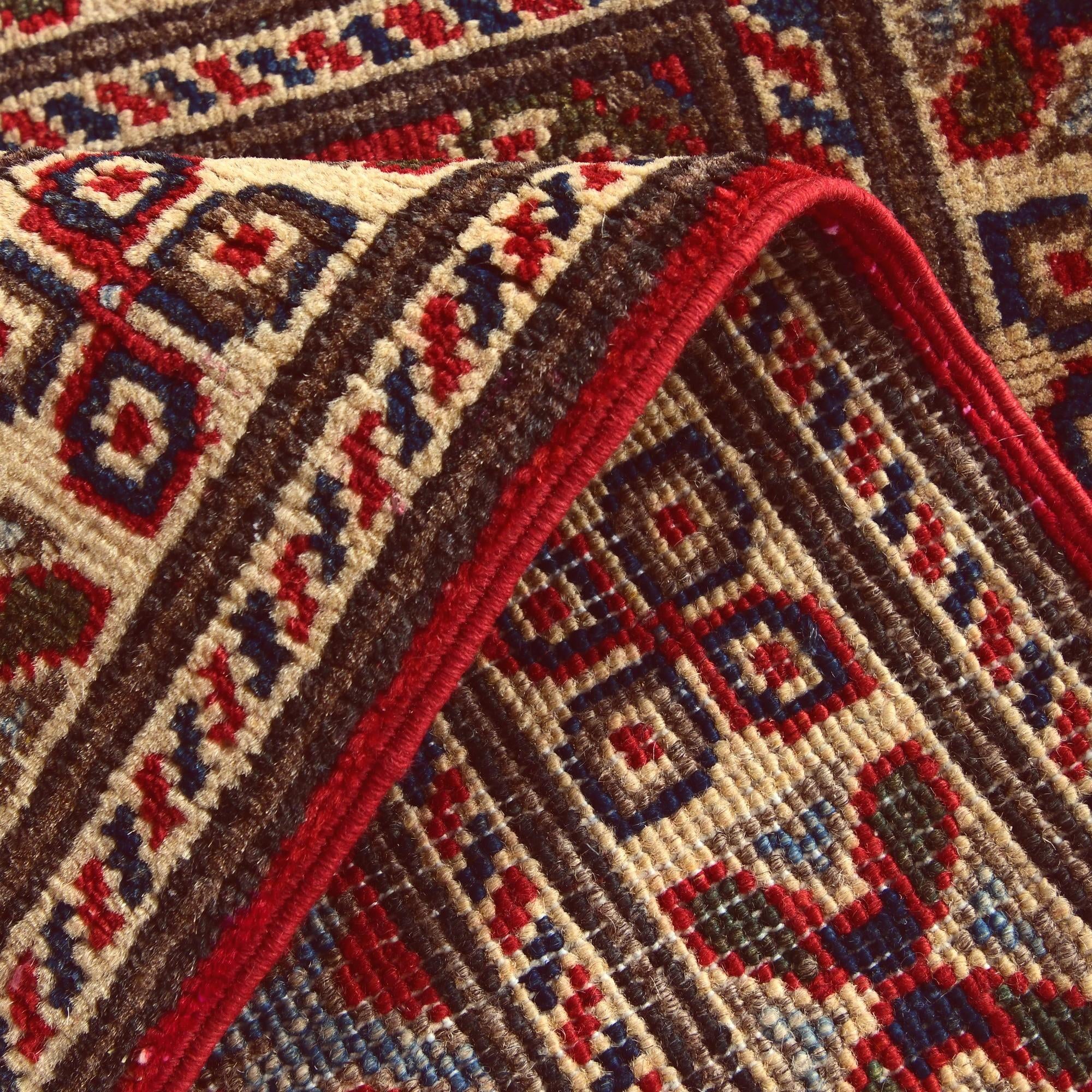2' x 3' Hand Knotted Kazak Rug