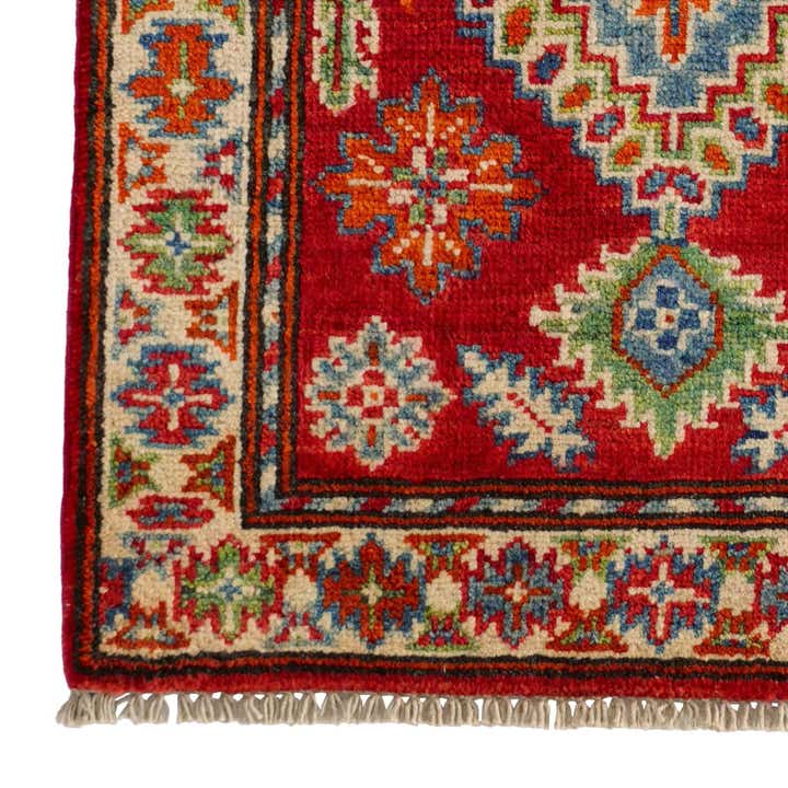 2' x 3' 1 Hand Knotted Kazak Rug
