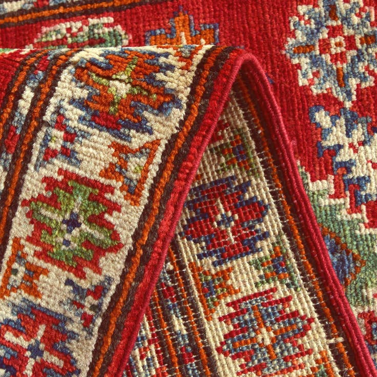 Detail image of 2' x 3' 1 Hand Knotted Kazak Rug