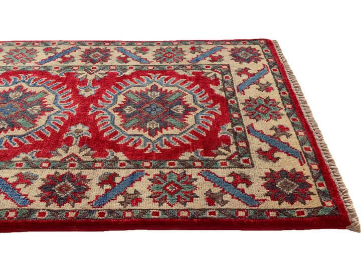2' x 2' 10 Hand Knotted Kazak Rug