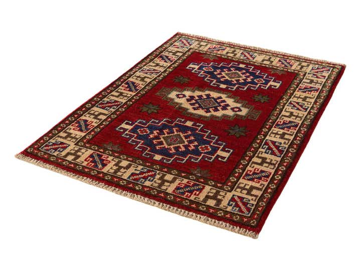 2' 1 x 2' 10 Hand Knotted Kazak Rug