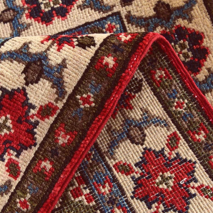 Detail image of 2' x 3' 1 Hand Knotted Kazak Rug