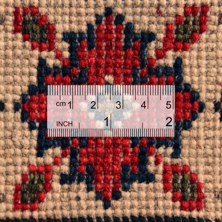 Detail image of 2' x 3' 1 Hand Knotted Kazak Rug